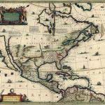 Sjeverna Amerika 1652.