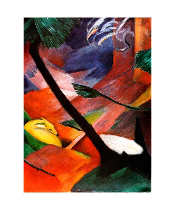 032fa_v Jelen u šumi - Slika 1