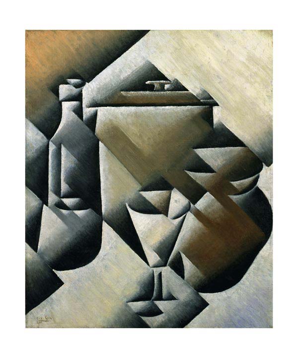 049fa_v Staklenka, flaša i čaša - Slika 1