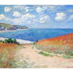 Ceste u polju žita u Pourvilleu