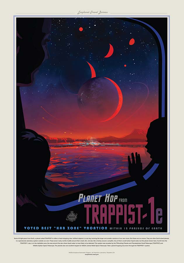 trappist TRAPPIST-1e - Slika 1