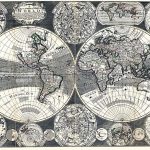 Karta svijeta, 1702.