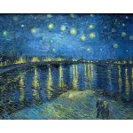 Zvjezdana noć iznad Rhône