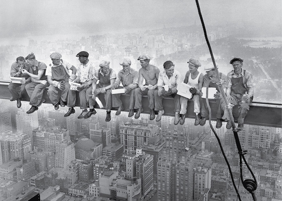 Print Lunch Atop A Skyscraper New York 1932 - Slika 1