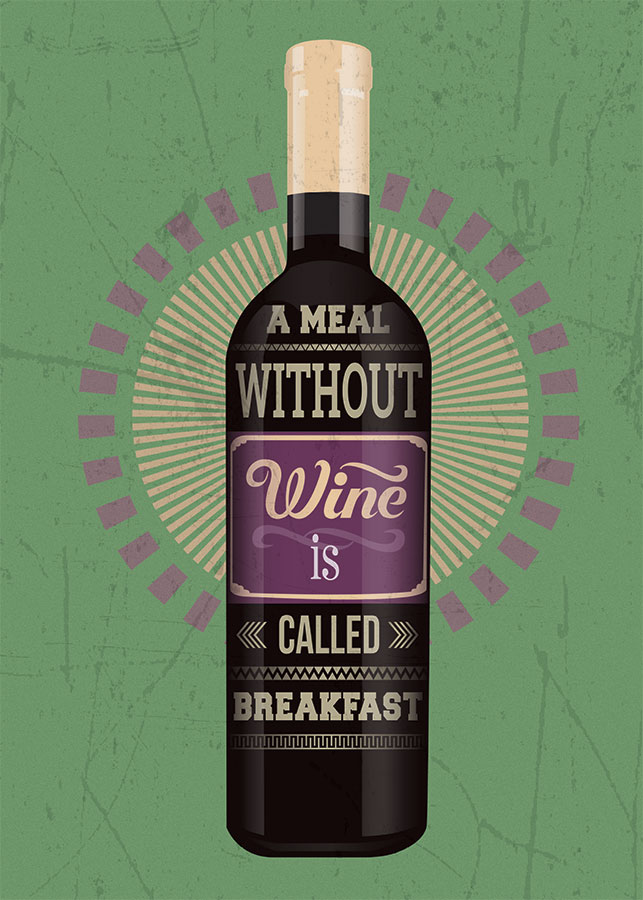 027af_v A meal without wine.. - Slika 1