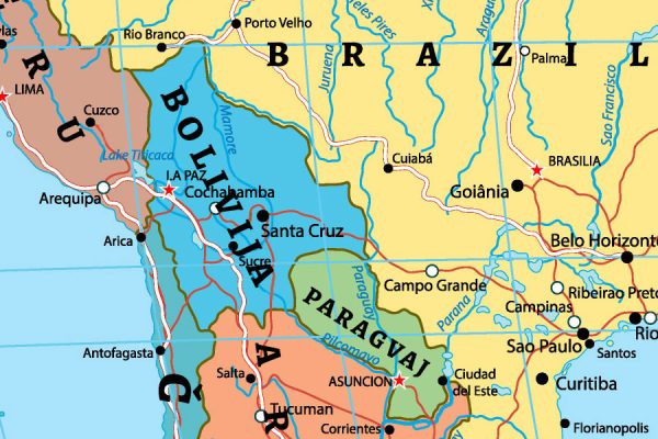 Karta svijeta politička (hrvatski ili engleski) - Slika 4