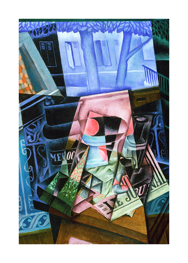 133fa_v Mrtva priroda ispred otvorenog prozora - Slika 1