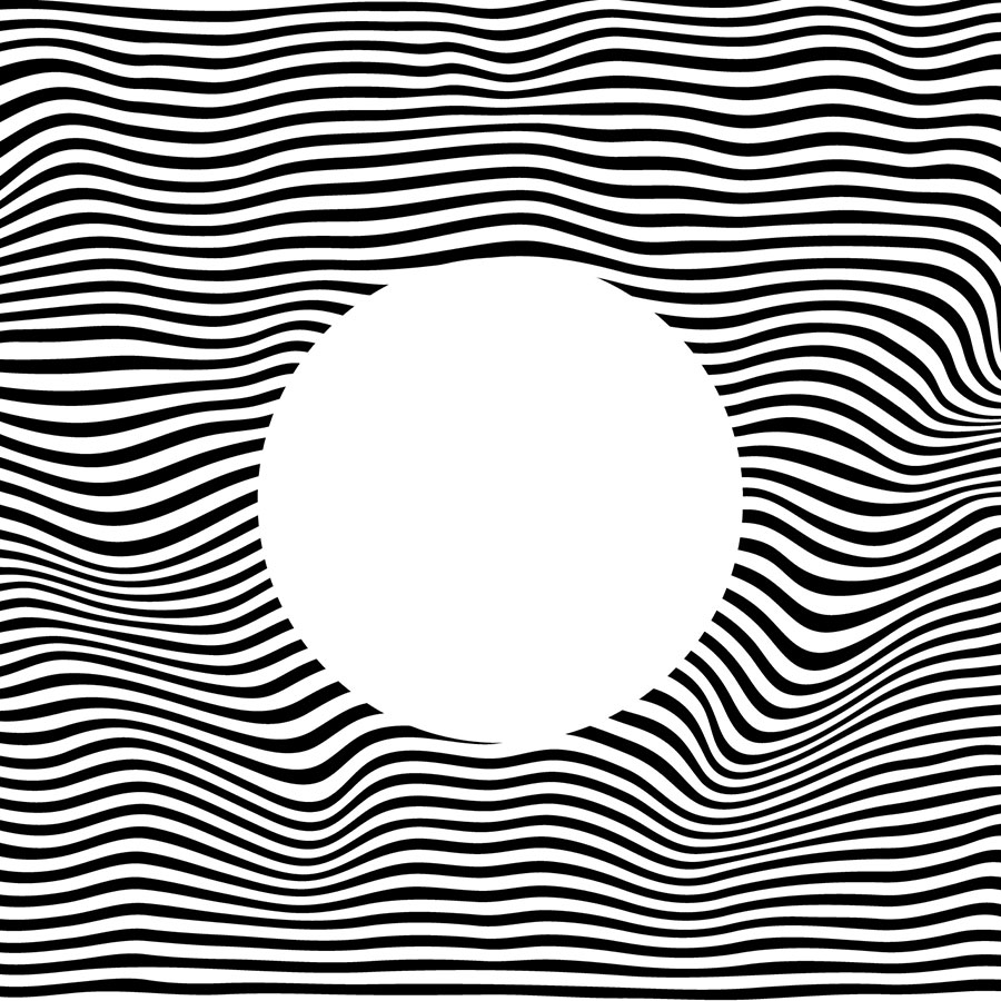 Print Valoviti okvir crni - Slika 1