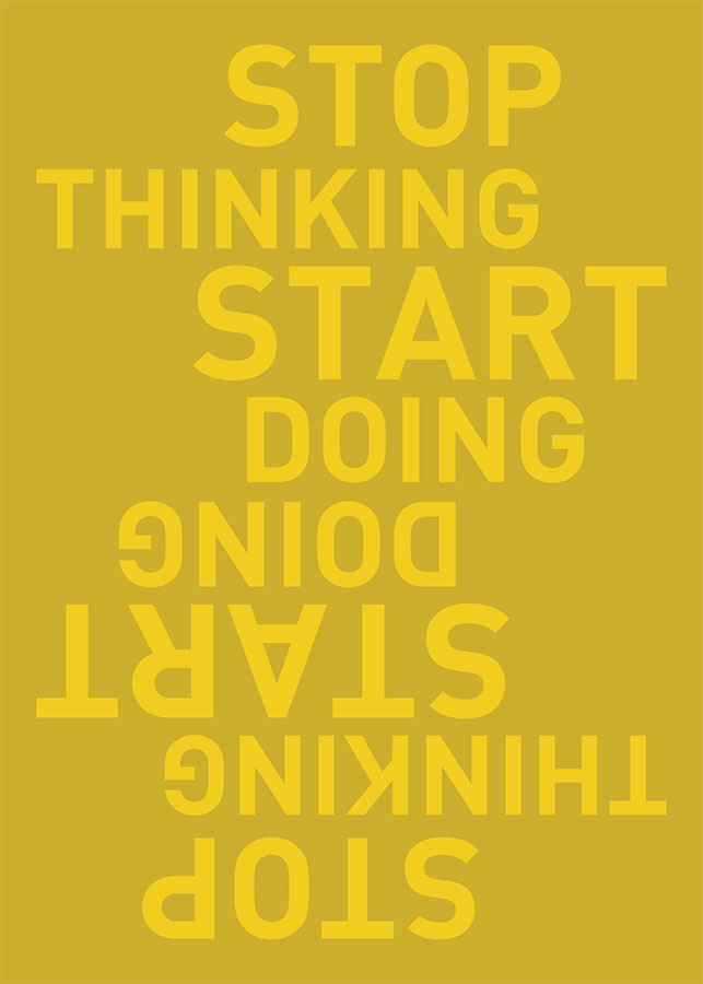 044af_v Stop thinking, start doing - Slika 1