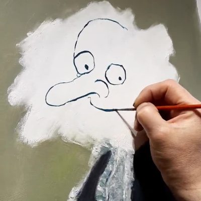 Aranžman u crnom i sivom: Whistlerova majka - Slika 3