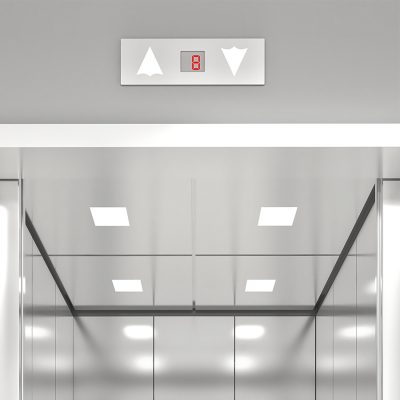 Naljepnica za vrata, Lift - Slika 2