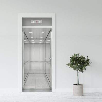 Naljepnica za vrata, Lift