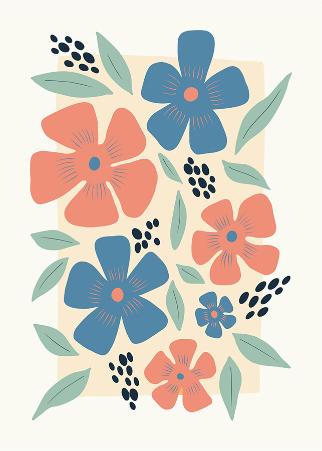 002flo-01 Cvijeće u proljeće - Slika 1