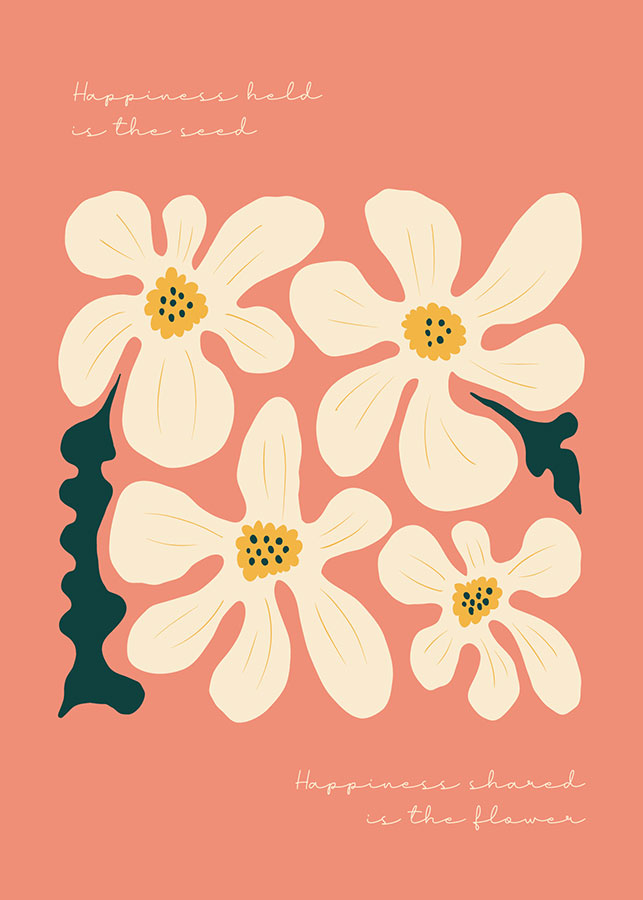 Happiness held, cvijeće