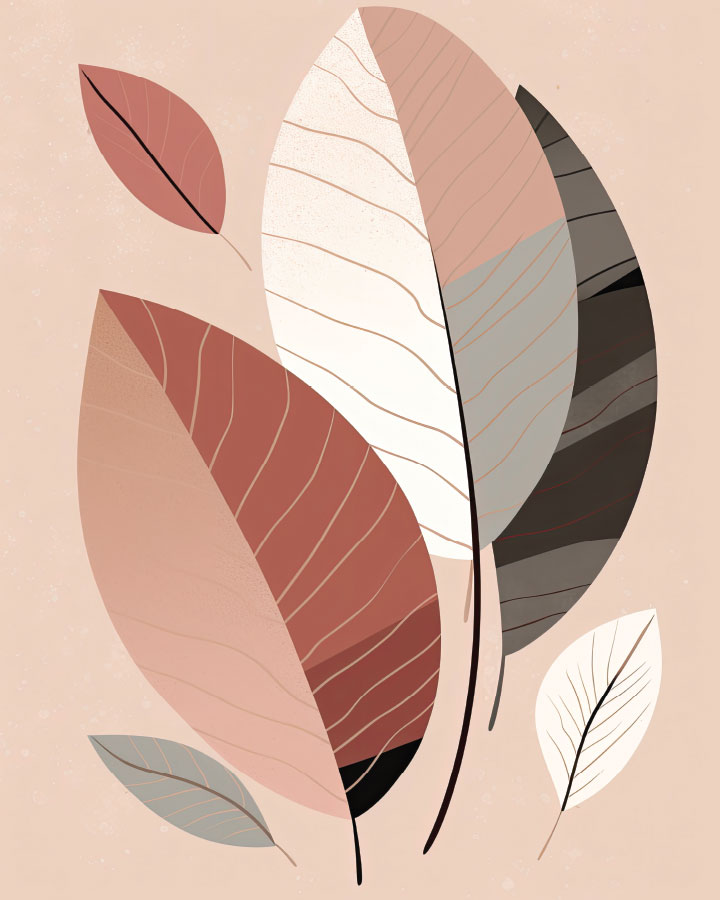 064IL-40x50 Šareno lišće - Slika 1