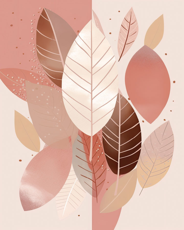 073IL-40x50 Sjetni listovi - Slika 1