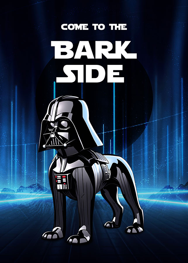 055sf_v Come to the Bark Side - Slika 1