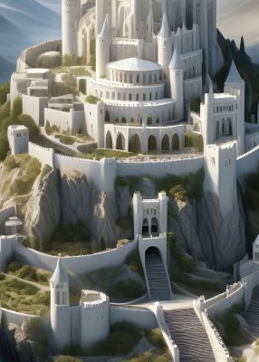 Gondor, Minas Tirith LOTR - Slika 3